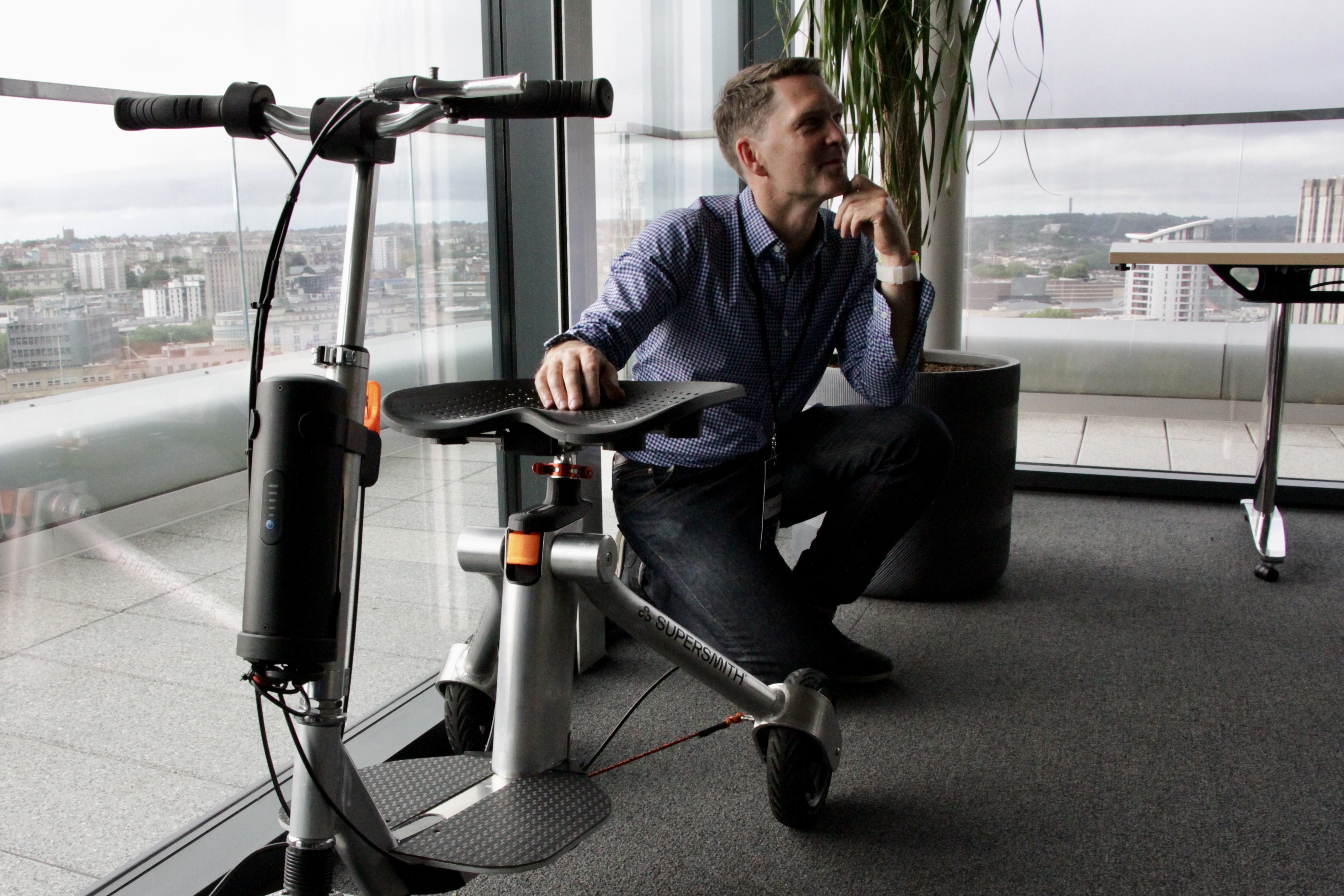 Image of one of Supersmith's founders and CEO Tom